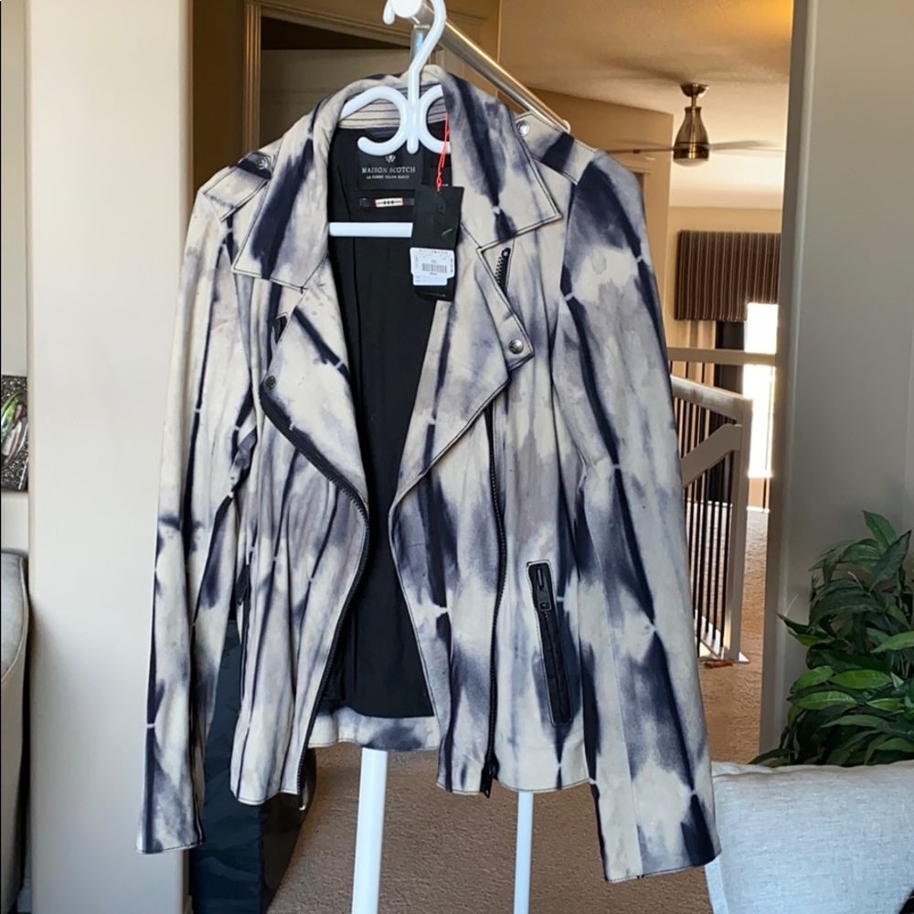 Brand New Maison Scotch suede jacket